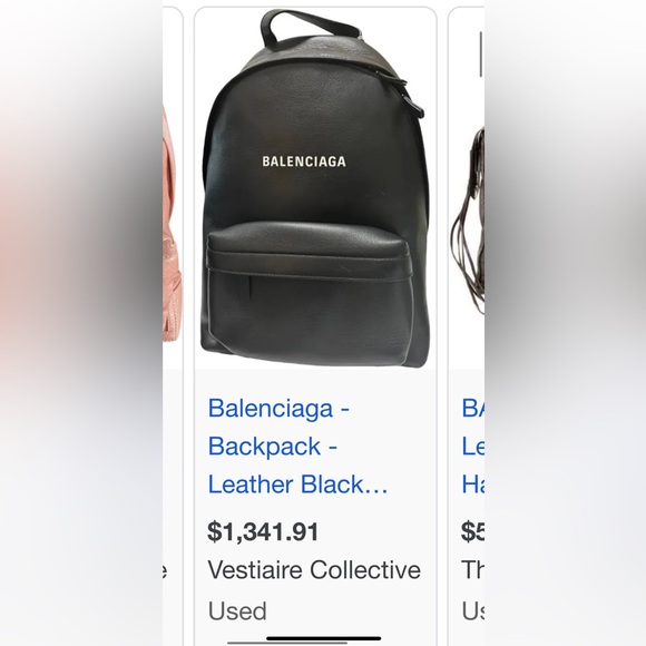 Balenciaga backpack. Great condition a little scratch on one handle-see pictures - Picture 13 of 14